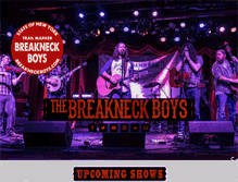 Tablet Screenshot of breakneckboys.com